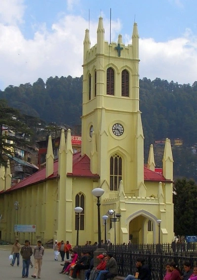 it is a image of Shimla 